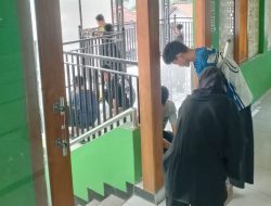 SH Terate Rayon Senganten Gelar Karya Bakti di Masjid Tikung