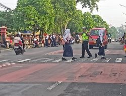 Satlantas Polres Wonogiri Gelar Pengamanan Pagi Ops Keselamatan Candi 2026, Wujud Polisi Hadir di Tengah Masyarakat