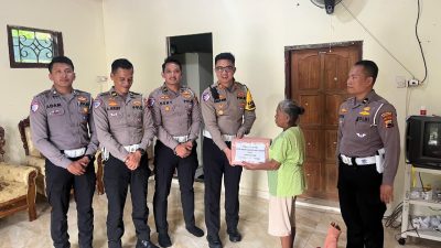 Sat Lantas Polres Wonogiri Sambangi Korban Laka Lantas, Wujud Empati di Ops Keselamatan Candi 2026