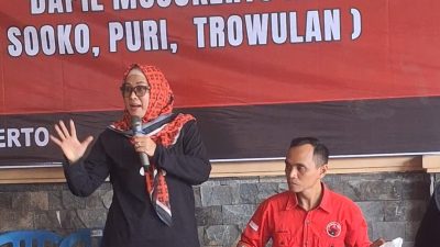 DPC PDI – Perjuangan Kabupaten Mojokerto Gelar Konsolidasi Internal Rapat PAC dan Ranting di Dapil 3