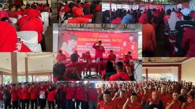 DPC PDI Perjuangan Sukses Gelar Konsolidasi Internal Penjaringan Calon Ketua PAC Serentak se-Kabupaten Mojokerto