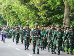 Ukur Kesiapan Jasmani Prajurit, Kodim 0813 Bojonegoro Gelar PSJM