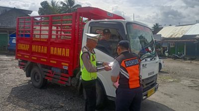 Ramchek di Terminal Ngadirojo, Satlantas Wonogiri Periksa 30 Kendaraan dan 35 Sopir