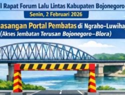 Pemasangan Portal di Akses Jembatan TBB Menyesuaikan Jalan Kelas III untuk Keamanan dan Kenyamanan Pengguna Jalan