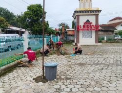 Jelang Ramadan 1447 H, Polsek Purwantoro Bersih-bersih Masjid Al Hidayah