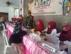 Babinsa Kodim Ponorogo Pendampingan Posyandu ILP