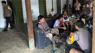 Respons Cepat Call Center 110, Polres Wonogiri Mediasi Keributan Hak Asuh Anak di Ngadirojo