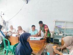Pendampingan Babinsa Upaya Sukseskan Kegiatan Posyandu ILP