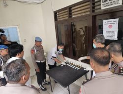 Komitmen Tegas Berantas Narkoba, Polres Madiun Gelar Tes Urine