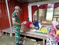 Babinsa Kodim Ponorogo Pendampingan MBG Bumil dan Balita