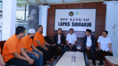 Lapas Kelas IIA Sidoarjo Optimalkan Pos Bantuan Hukum, Wujudkan Pemenuhan Hak WBP