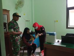 Kawal Program Pemerintah, Babinsa Kodim Ponorogo Pendampingan Posyandu Balita