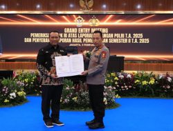 Grand Entry Meeting BPK RI, Komitmen Polri Wujudkan Tata Kelola Keungan Transparan dan Akuntabel