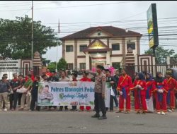 Polisi dan Perguruan Silat di Purwantoro Bersinergi Berbagi Takjil, Perkuat Kerukunan Ramadan