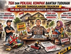 Isu Penggerebekan Miras di Ketapang Diklarifikasi, Polsek Tanggulangin Tegaskan Tidak Ada Keterlibatan Oknum