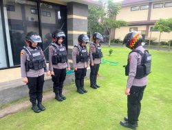 Polwan Jenggala Presisi Patroli Tempat Keramaian, Jaga Kamtibmas Selama Ramadan