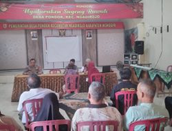 Ratusan KPM di Ngadirojo Terima BPNT Tahap I 2026, Polres Wonogiri Pastikan Penyaluran Aman dan Kondusif