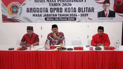 Anggota Komisi I DPRD Kota Blitar Dedik Hendrawanto Serap Aspirasi Warga, Komitmen Perjuangkan Pendidikan di Tengah Efisiensi Anggaran
