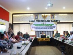 Menyambut Hari Raya Nyepi dan Hari Raya Idul Fitri, Kapolres Buleleng Perkuat Koordinasi Lintas Sektoral