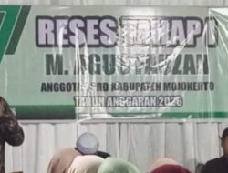 Ketua Komisi IV DPRD Kabupaten Mojokerto M. Agus Fauzan Gelar Reses Tahap 1 Tahun 2026