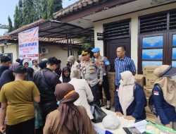 Polres Lampung Utara Gelar Pasar Murah Jelang Idul Fitri