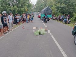 Diduga Kebut-kebutan, Remaja Pengendara Motor Tewas Terlindas Truk di Perbatasan Jatisrono-Slogohimo