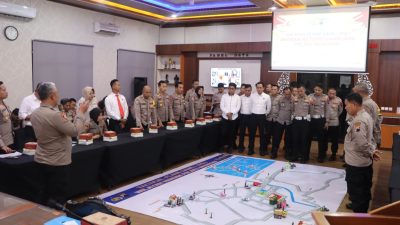 Siapkan Pengamanan Mudik Lebaran, Polres Wonogiri Gelar Pelatihan Pra Operasi Ketupat Candi 2026