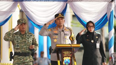 Apel Gelar Pasukan Operasi Ketupat Semeru 2026, Polresta Sidoarjo Kerahkan 950 Personel