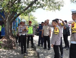 Kapolres Wonogiri Cek Kesiapan Pos Pengamanan Ops Ketupat Candi 2026