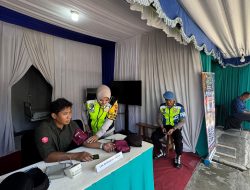 Sidokkes Polres Wonogiri Cek Kesehatan Anggota Ops Ketupat Candi 2026