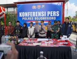 Polres Bojonegoro Bongkar Jaringan Peredaran Sabu dan Ganja, 13 Tersangka Ditangkap