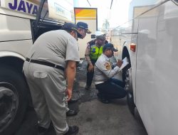Polda Jateng Laksanakan Ramp Check Kendaraan dan Pemeriksaan Kesehatan Pengemudi di Terminal Tipe A Pemalang