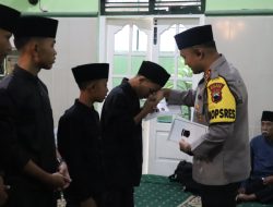 Polres Wonogiri Salurkan Bansos dan Gelar Cek Kesehatan Gratis bagi Dhuafa