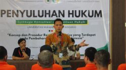 Lapas Sidoarjo Gelar Penyuluhan Hukum Bersama Umsida Bahas Restorative Justice dalam KUHAP Baru