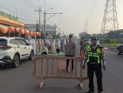 Pengamanan Terpadu, Pelaksanaan Sholat Idul Fitri 1447 H di Porong Berlangsung Aman dan Lancar