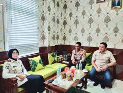 Kapolsek Porong Jalin Silaturahmi dengan Karutan Kelas IIA Surabaya di Porong