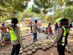 Ribuan Wisatawan Padati Waduk Gajah Mungkur, Polisi Perketat Pengamanan Pasca Operasi Ketupat 2026