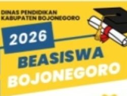Pendaftaran Gelombang I Beasiswa Pemkab Bojonegoro 2026 Dibuka hingga 10 April