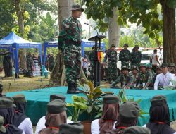 Perkemahan Korps Kadet Republik Indonesia di Dander Resmi Dibuka Dandim 0813 Bojonegoro