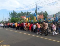 Polisi Amankan Misa Minggu Palma di Giriwoyo, 750 Jemaat Ikuti Prosesi Khidmat