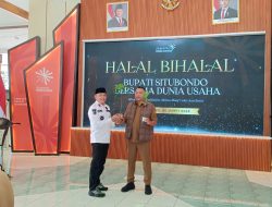 Perhutani KPH Bondowoso Serahkan 1.000 Bibit Jati dan Mahoni Pada Acara Halal Bihalal Pemkab Situbondo