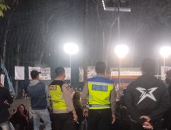 Polisi Amankan Turnamen Bola Voli Widyatama Cup I di Purwantoro, Ratusan Penonton Hadir