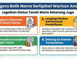 Amankan Aset Keluarga, Kantor Pertanahan Imbau Masyarakat Segera Urus Balik Nama Sertifikat Tanah Warisan