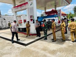 Antisipasi Kelangkaan Pertalite, Forpimka Kangean Lakukan Patroli Pengecekan BBM