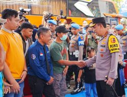 Kapolri Berangkatkan 80 Bus Mudik Gratis, Pastikan Sopir dan Armada Siap