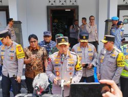 Kapolri Meminta Seluruh Personel Jajaran Mitigasi Cuaca Buruk Selama Arus Balik Lebaran