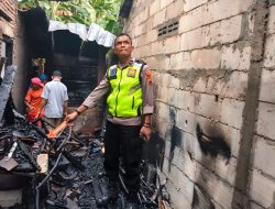 Diduga Lupa Memadamkan Tungku Usai Memasak Rumah di Ngadirojo Ludes Terbakar