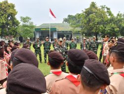 Buka Upacara Perkemahan KKRI, Dandim Ponorogo Beri Arahan Kepada Para Siswa