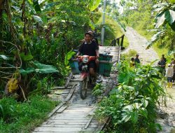 Dandim Bojonegoro Tinjau Lokasi Rencana Pembangunan Jembatan Beton di Napis