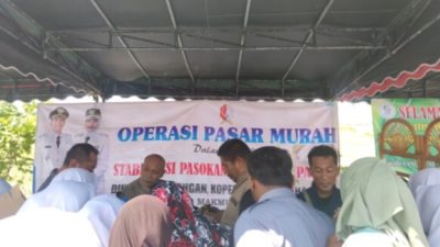 Pemkab Bojonegoro Gelar Operasi Pasar Murah, Jaga Stabilitas Harga